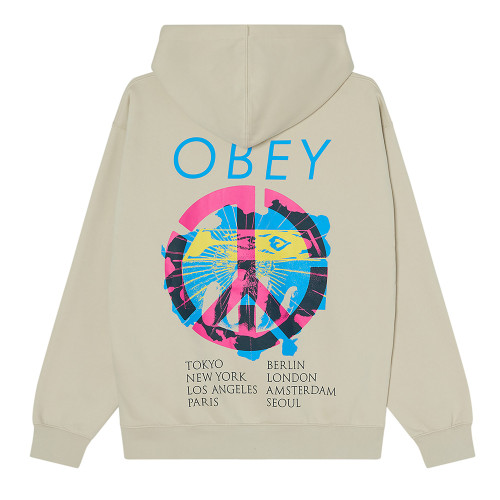Obey Ανδρικό φούτερ Peace Brick Hood Fleece